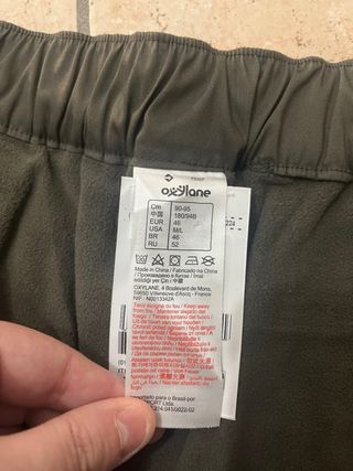 Pantaloni sci taglia 46