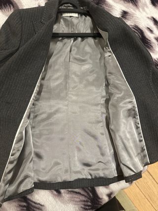 Chaqueta de raya diplomática 98% lana