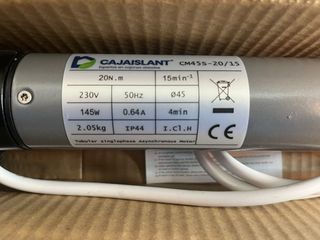 Motor persiana CAJAISLANT Solo dos disponibles.