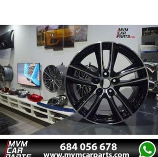 Kit Llantas 17" Tipo FR10 Negras S009