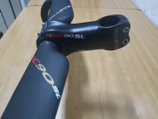 Nuovo lotto manubrio e reggisella in carbonio aero Eston