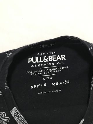 Lote 2 Camisetas Pull&Bear Talla M