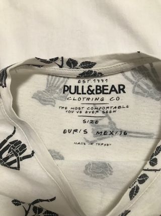 Lote 2 Camisetas Pull&Bear Talla M