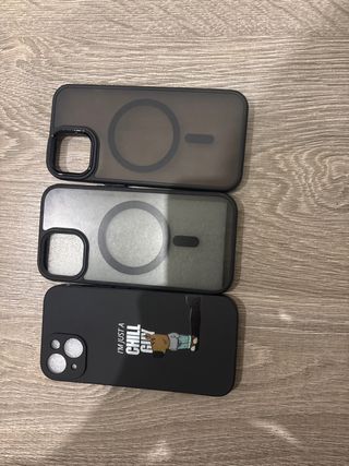 Pack 3 fundas iPhone 15