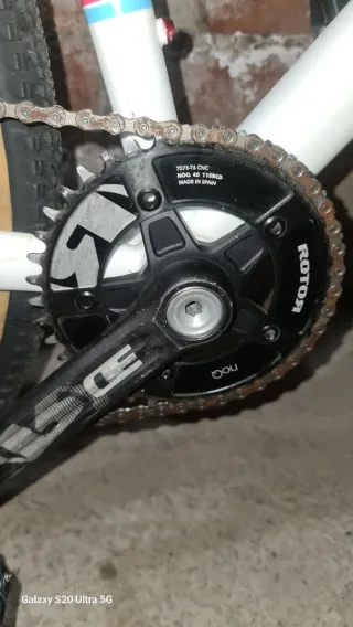 Bicicleta Gravel WORK Blanca