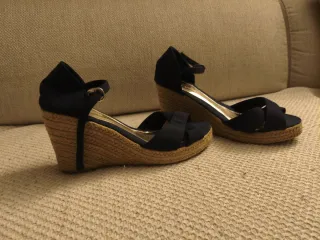 Cuñas esparto Sfera azul marino T40