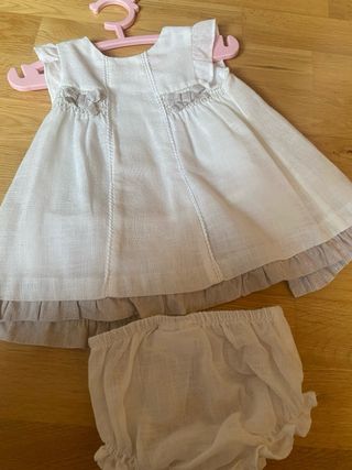 Conjunto 3 piezas bebé 3-6 meses