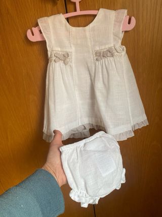 Conjunto 3 piezas bebé 3-6 meses