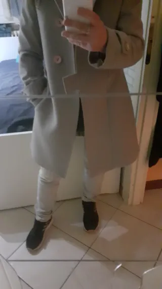 Cappotto Stefanel grigio taglia 42