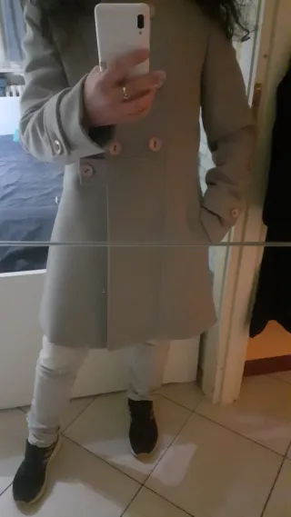 Cappotto Stefanel grigio taglia 42