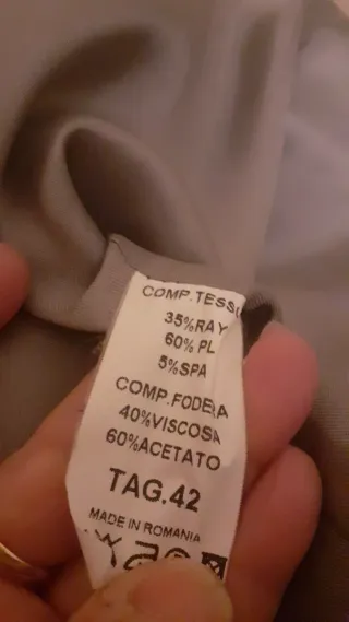 Cappotto Stefanel grigio taglia 42
