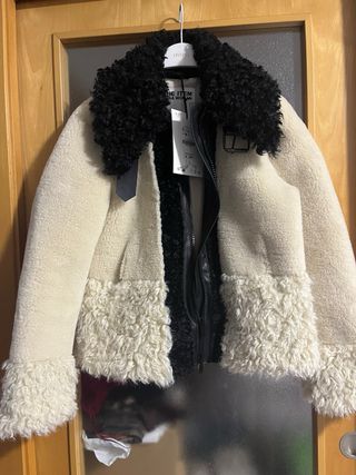 Chaqueta Zara pelo y  piel Edición limitada