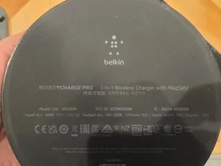 Cargador iPhone 3 en 1 Belkin Boostcharge Pro