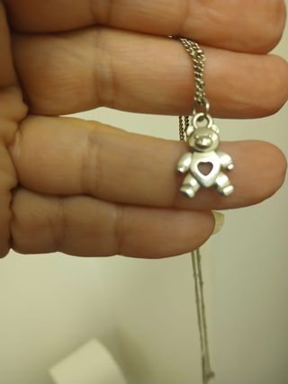 Collana con ciondolo orsetto