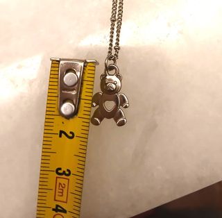 Collana con ciondolo orsetto