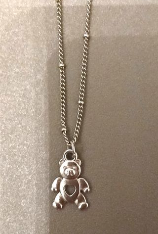 Collana con ciondolo orsetto