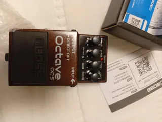Pedal efectos guitarra y bajo BOSS