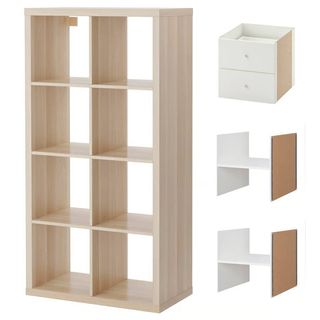 Estantería Kallax 4x2 + Accesorios