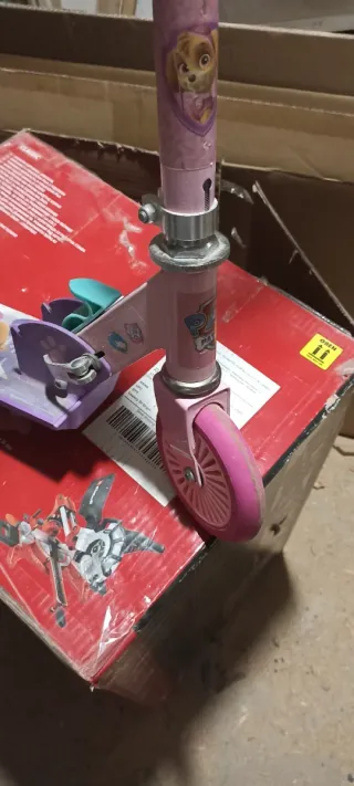 Patinete infantil niña