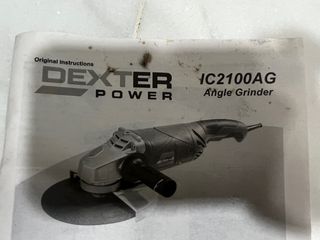 Amoladora 23cm Dexter power IC2100AG