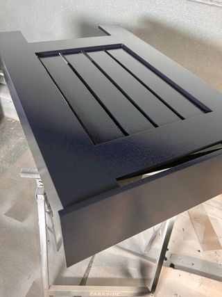 Cubre radiador negro