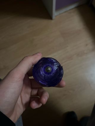 Peonza Spider Morada