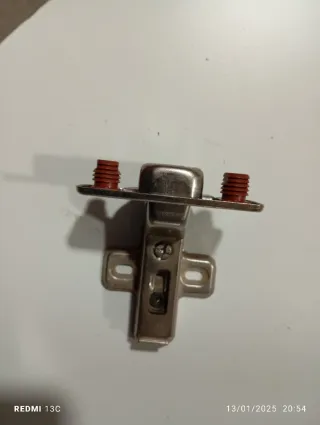 10 bisagra Wurth Superacodada