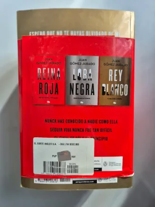 Trilogía Reina Roja de Juan Gómez-Jurado