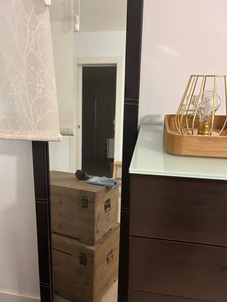 Sinfonier madera y cristal + espejo 160 aprox