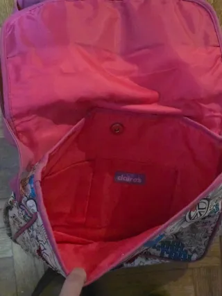 Bandolera multicolor con estampado