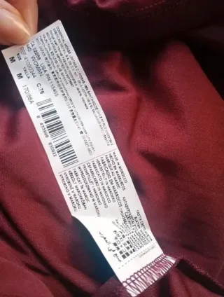 Abitino borgogna fantasia paisley Mango M