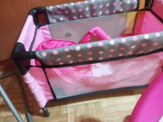 Pack Muñecos: Trona, Cuna, Bañera y Limpieza