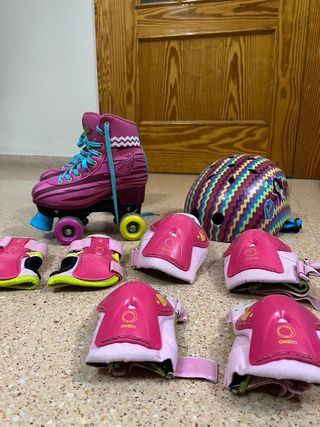 Patines Soy Luna Disney Rosas