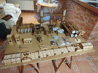 Pack Escenografía Infinity Necromunda Killteam