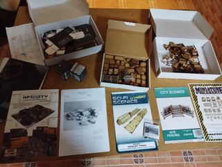 Pack Escenografía Infinity Necromunda Killteam