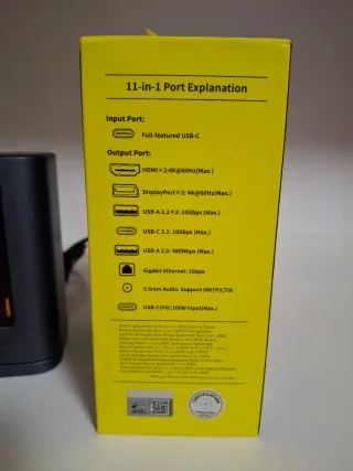 Baseus Spacemate Docking Station 11-in-1