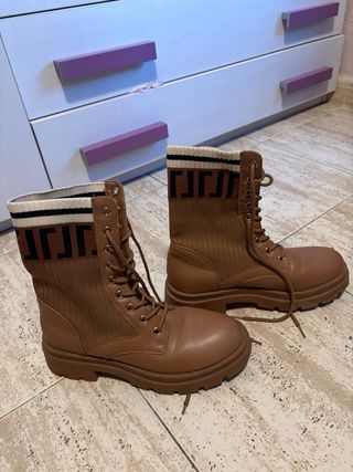 Botas marrones elegantes talla 39
