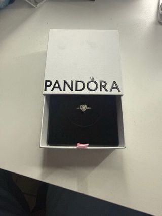 Anillo Pandora Plata Corazón