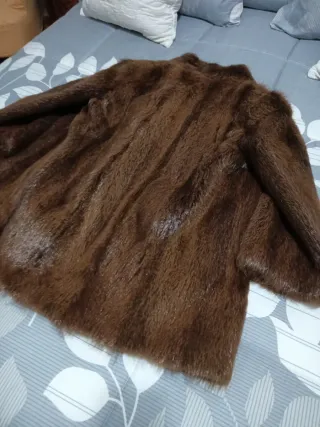 ✅Abrigo de PIEL✅