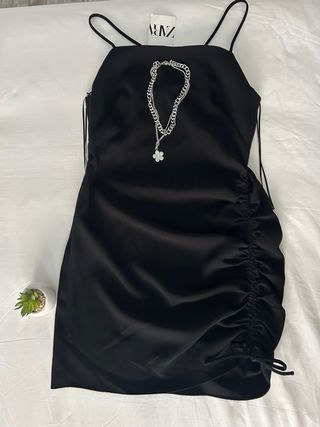 Conjunto Top Verde y Pantalón Blanco