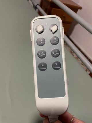 Cama articulada eléctrica con colchón