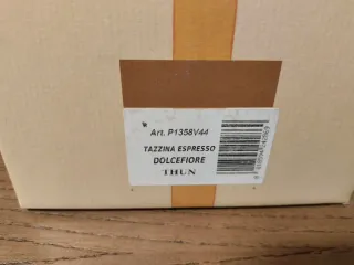 Thun Set Zuccheriera più 6 sei tazzine caffè