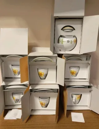 Thun Set Zuccheriera più 6 sei tazzine caffè