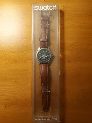 Reloj Swiss Military Hanowa Negro/Marrón