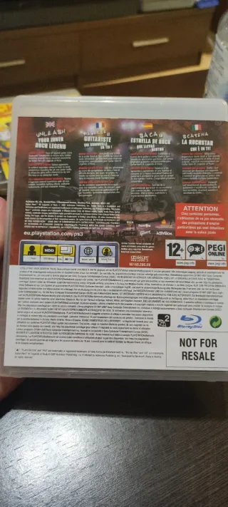 Guitar Hero III Legends of Rock PS3