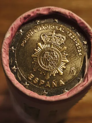 Moneda Conmemorativa Policía Nacional 1824-2024