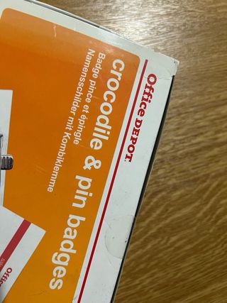 Portabadge Office Depot 50x 75x40mm