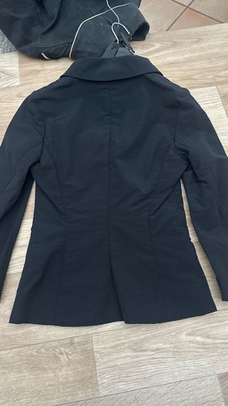 Tailleur donna completo pantalone nero taglia 42