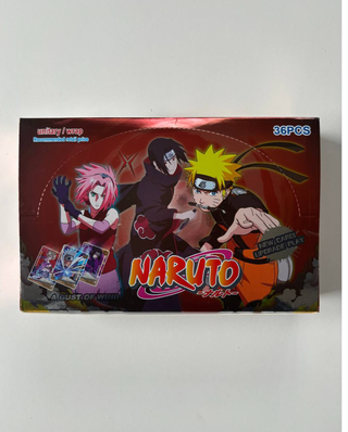 Scatola Carte Naruto 36 pezzi