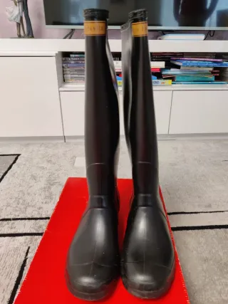 Botas de agua Dorking mujer negras